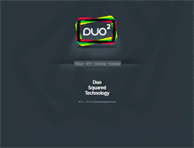 Tablet Screenshot of duosquared.com